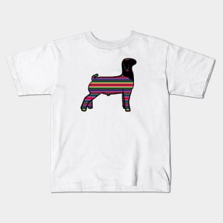 Serape Market Goat - NOT FOR RESALE WITHOUT PERMISSION Kids T-Shirt